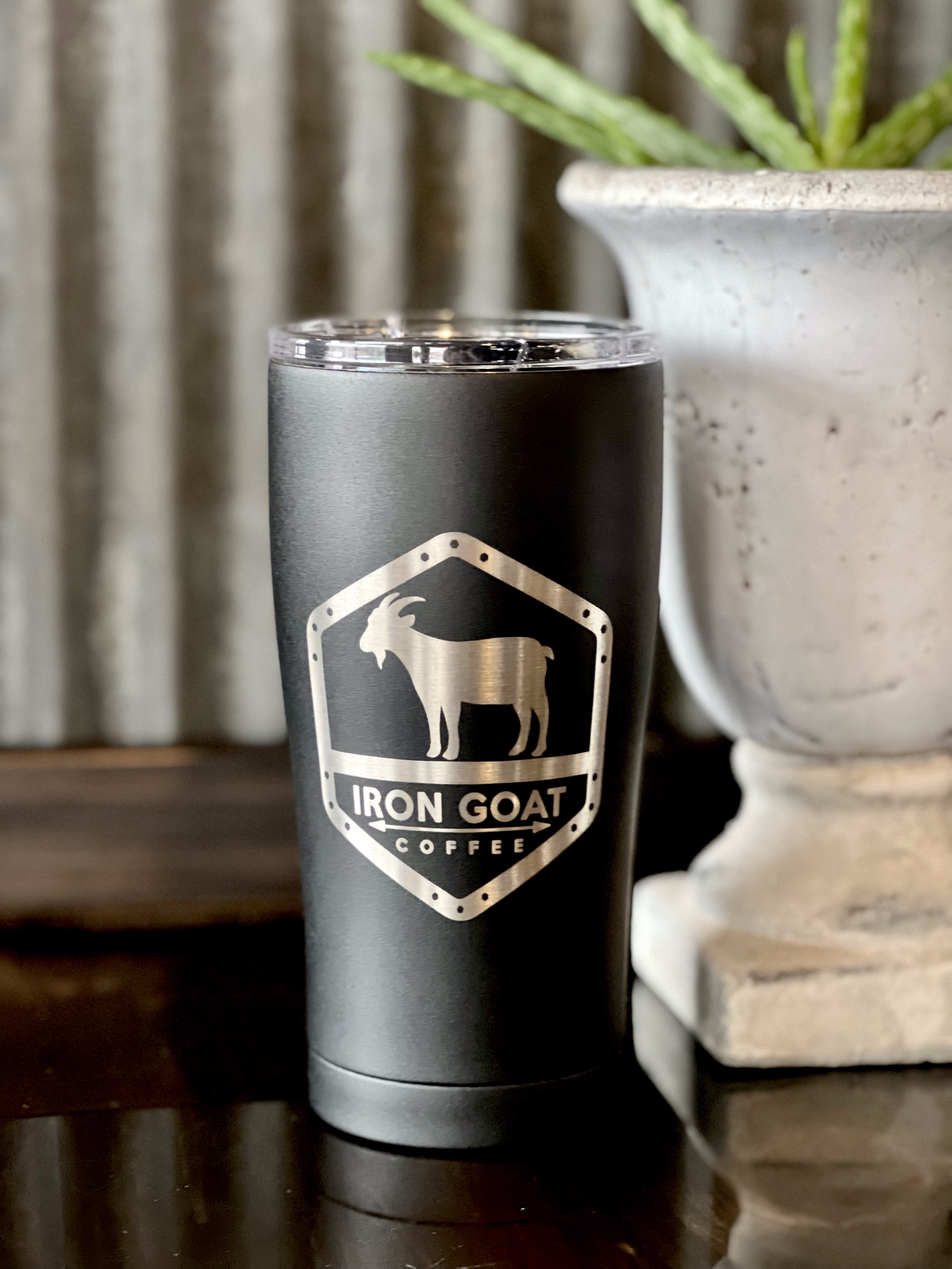 GHC x MiiR 20 oz Travel Tumbler - Goat Head Coffee